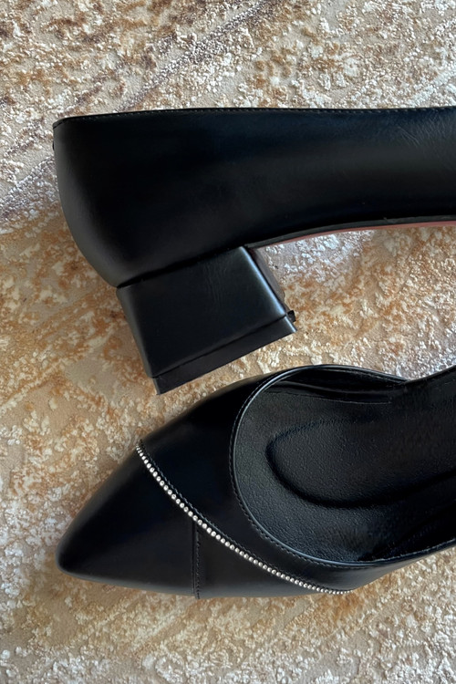 کفش پاشنه کوتاه زنانه