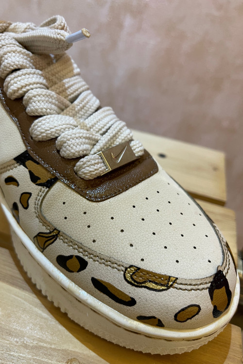 کفش ایرفورس نایک نقاشی شده با دست