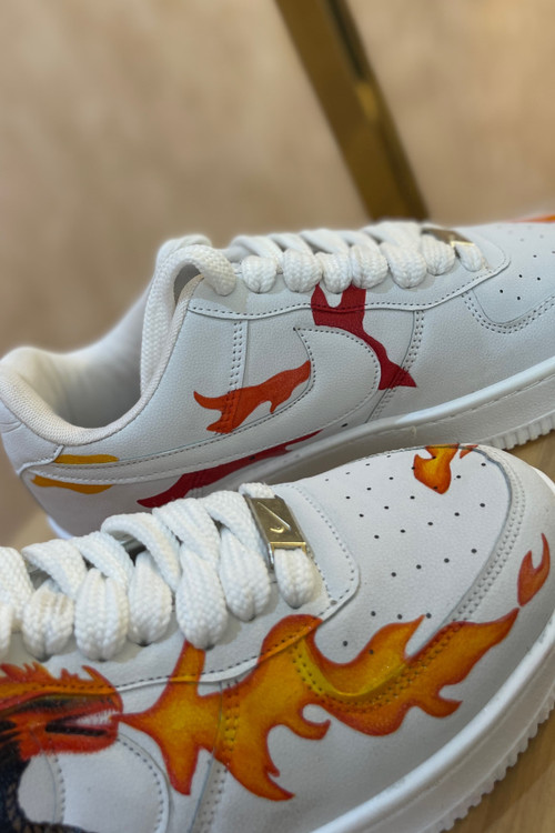 خرید کفش نقاشی شده با دست