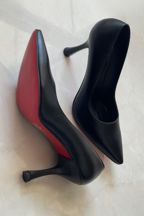 کفش پاشنه بلند مشکی