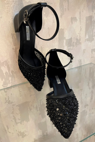 کفش مجلسی زنانه جواهردوزی